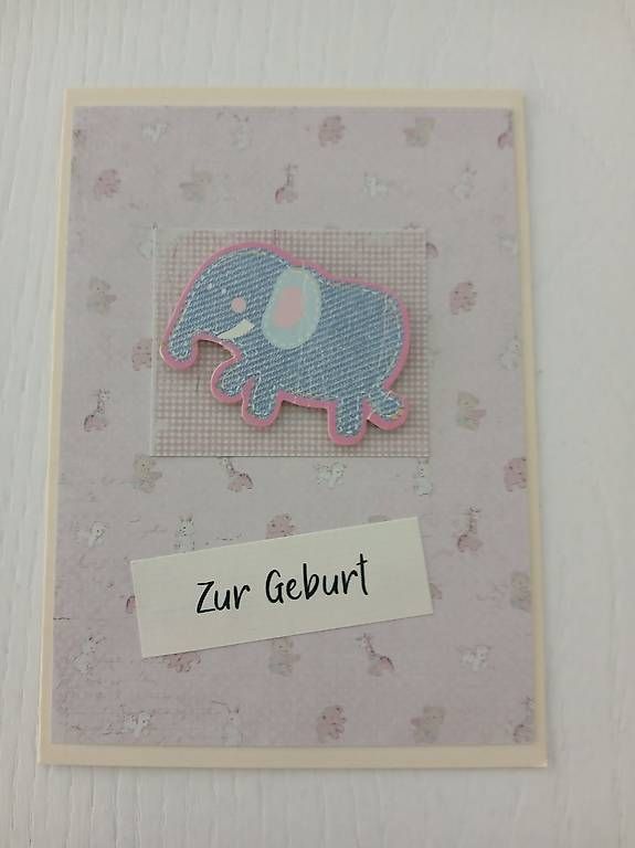 Cartoline: Karte Geburt rosa – Usato da Flawil venduto da August023