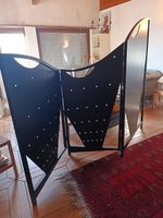 Paravento in legno pieghevole 