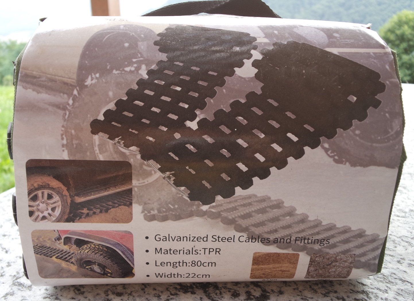 Catene da neve: 4x4 Traction mat Traktionsmatte Neu Neuf – Nuovo e nell'imballaggio originale da Castelrotto venduto da sepiadesign 2