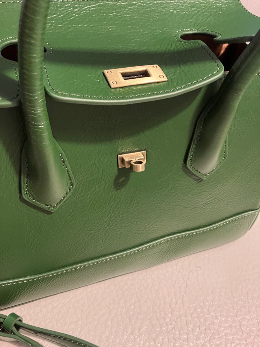 Borse da donna: Kleine, grüne Tasche PU - Neu – Nuovo (secondo la descrizione) da Bubikon venduto da nb_b8d9 7
