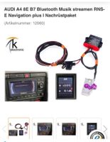 Audi A4 8E B7 Bluetooth Musik streamen RNS- E /Nachrüstpaket