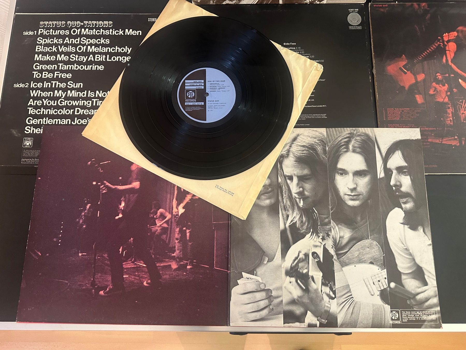 Dischi in vinile: 10 Vinyl Langspielplatten von Status Quo – Usato da Amriswil venduto da Valk1 3