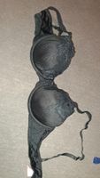 Schöner schwarzer BH mit Spitze, Grösse 75B, neuwertig