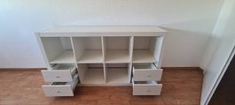 Meuble kalax ikea avec tiroirs
