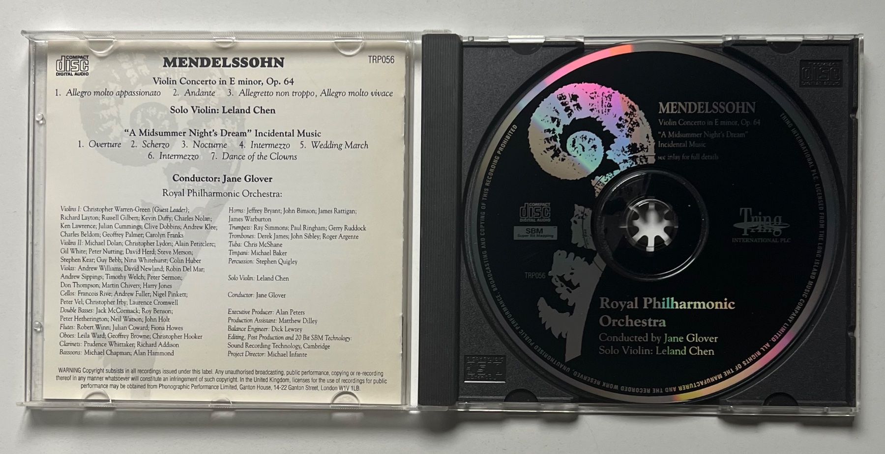 CDs: Mendelssohn / Violin Concerto, Midsummer Night's Dream – Gebraucht aus Näfels von rottabi 2