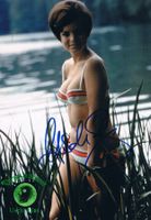 Uschi Glas Autogramm signiert Foto 15x21cm