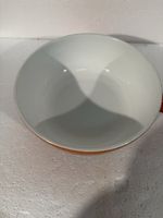 Cocotte vintage orange émaillée, idéale fondue, Ø 21 cm