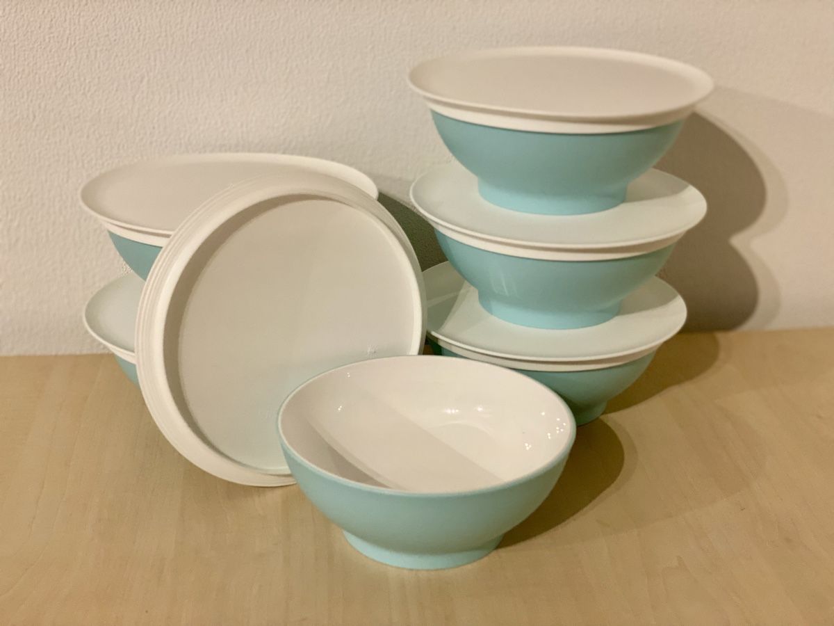 Tupperware Contenitori & Simili: Tupperware Allegra Dessertschalen 6x 275ml – Nuovo e nell'imballaggio originale da Worben venduto da Teddy112