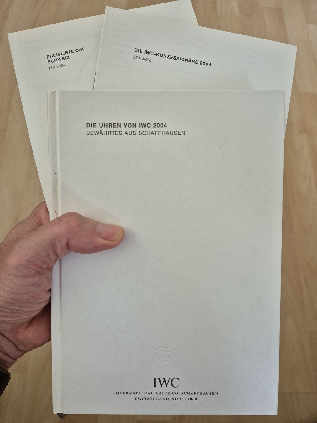 Libri: IWC Sammelband 2004/2005 – Usato da Winterthur venduto da Activ-since-2006 1