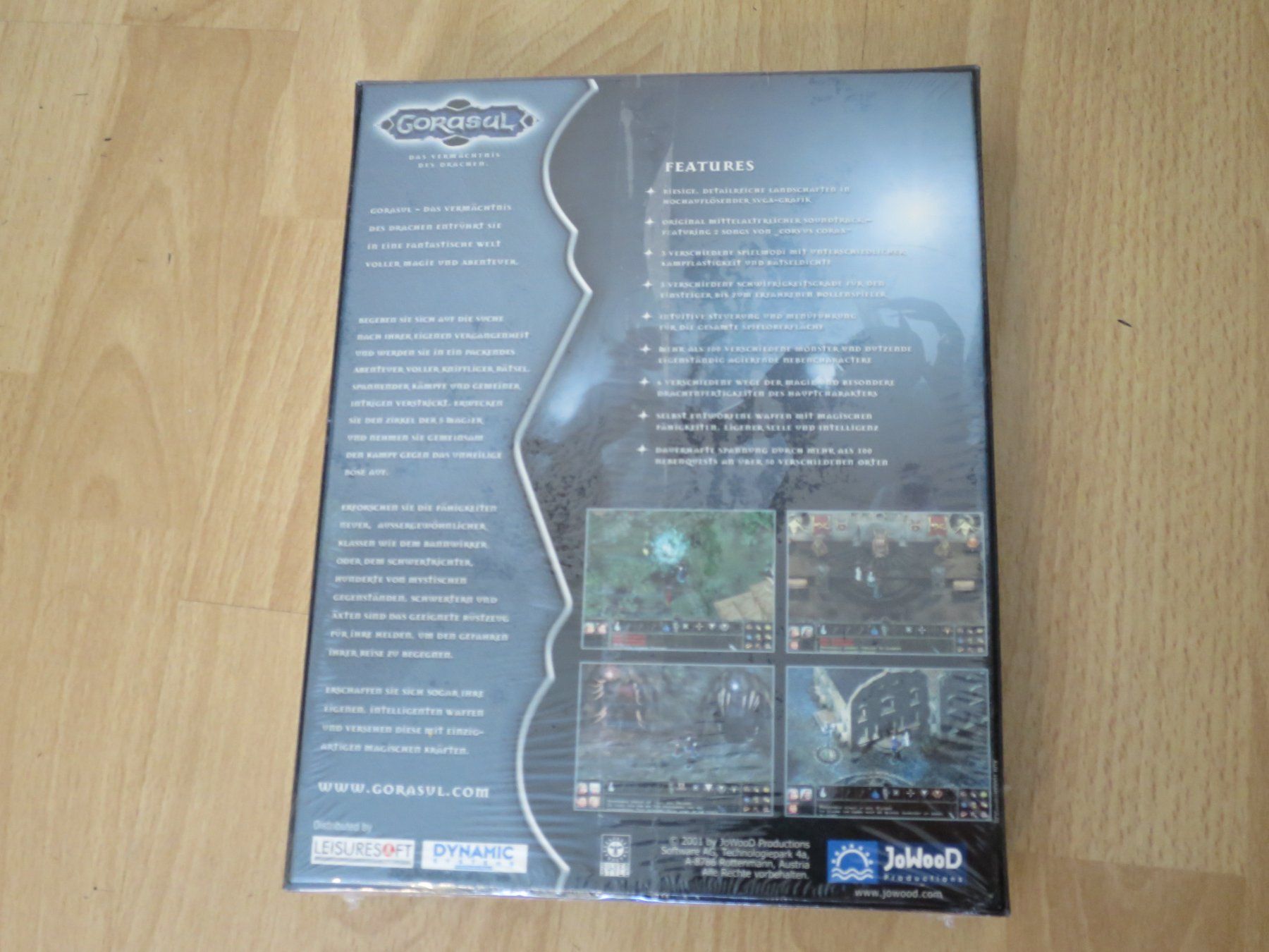 Spiele: Gorasul, Das Vermächtnis des Drachen – Neu und originalverpackt aus Zürich von 1.Simon 4