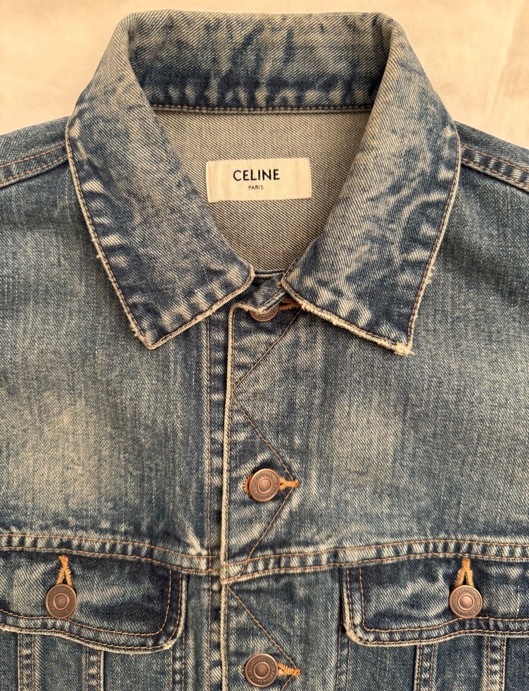 Celine Giacche: Celine Denim Trucker Jacket Jeansjacke SS20 – Usato da Zürich venduto da dodichnobli 4