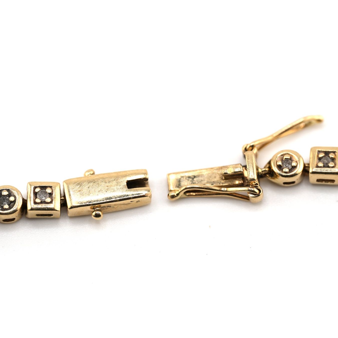Armbänder & -reifen: Bracelet 14K mit Diamanten – Gebraucht aus Basel von Vip24 2