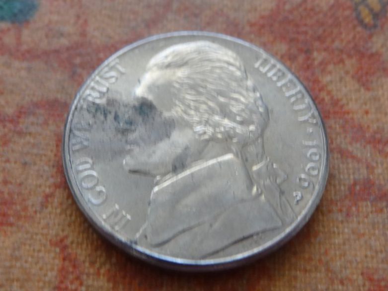 Alle Münzen: USA 5 Cents 1996 – Gebraucht aus Romanel-sur-Lausanne von Swift13