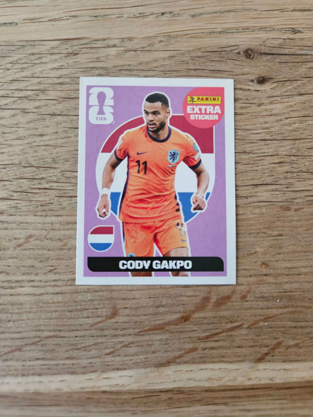 Panini Carte collezionabili: Panini FIFA Cody Gakpo Extra Sticker – Usato da Starrkirch-Wil venduto da Reefyl