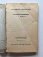 Arbeitstexte für den Unterricht: Deutsche Kurzgeschichten