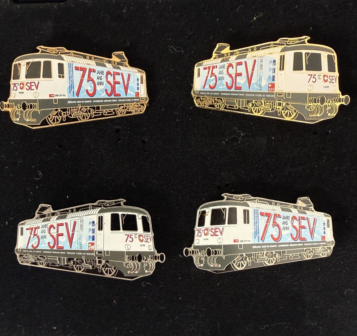 SBB/CFF/FFS Plaketten & Abzeichen: PIN Set Re420 SEV – Gebraucht aus Münsingen von Kilchenm