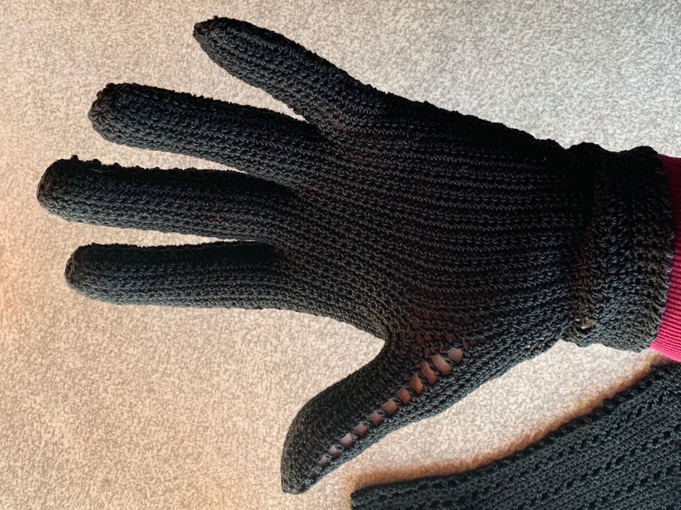 Gants & mitaines : HANDSCHUHE vintage schwarz – D'occasion à Arbedo par nadia1973
