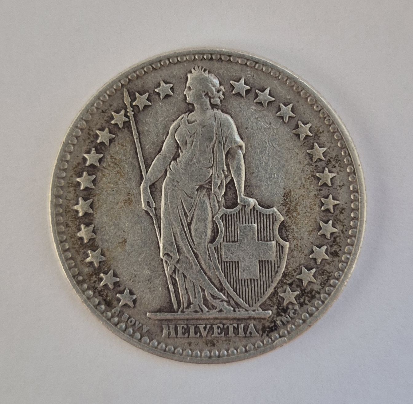 Tutti le monete: 2 Franken 1932 Helvetia Silber – Usato da Zürich venduto da rin_wlr6 1