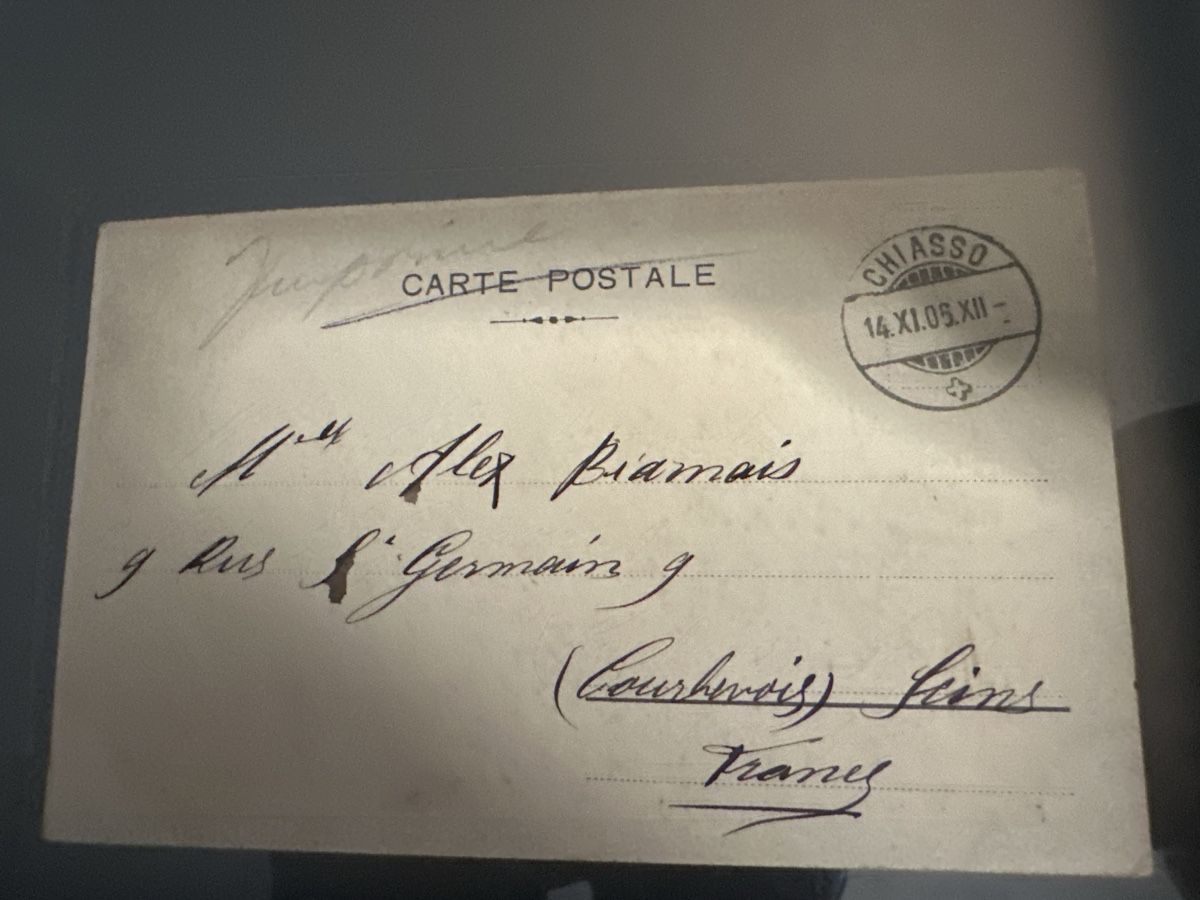 Cartoline postali: Chiasso 1905 – Usato da Morbio Inferiore venduto da Ecod 1