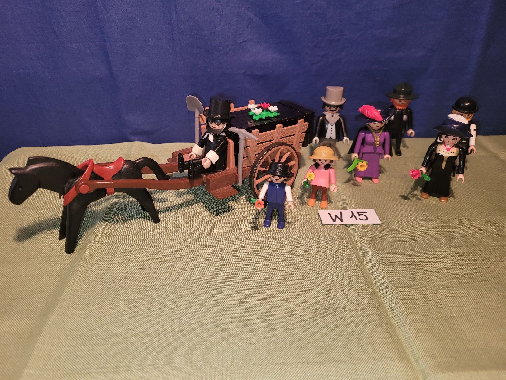 Playmobil Giocattoli: Playmobil Western Trauerzug W15 – Usato da Aarberg venduto da Fink010
