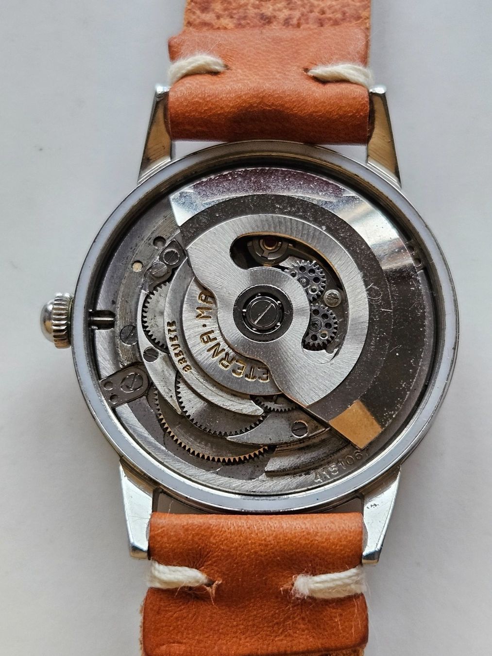 Eterna Orologi: Eterna-Matic Chronometer 1955 Date mit Box – Usato da Berikon venduto da mmm21 9
