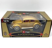 VW BEETLE GOLD 1955 MILLIONSTER 1:18 BBURAGO