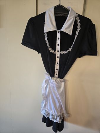 Sexy Hausmädchen-Kostüm, L
