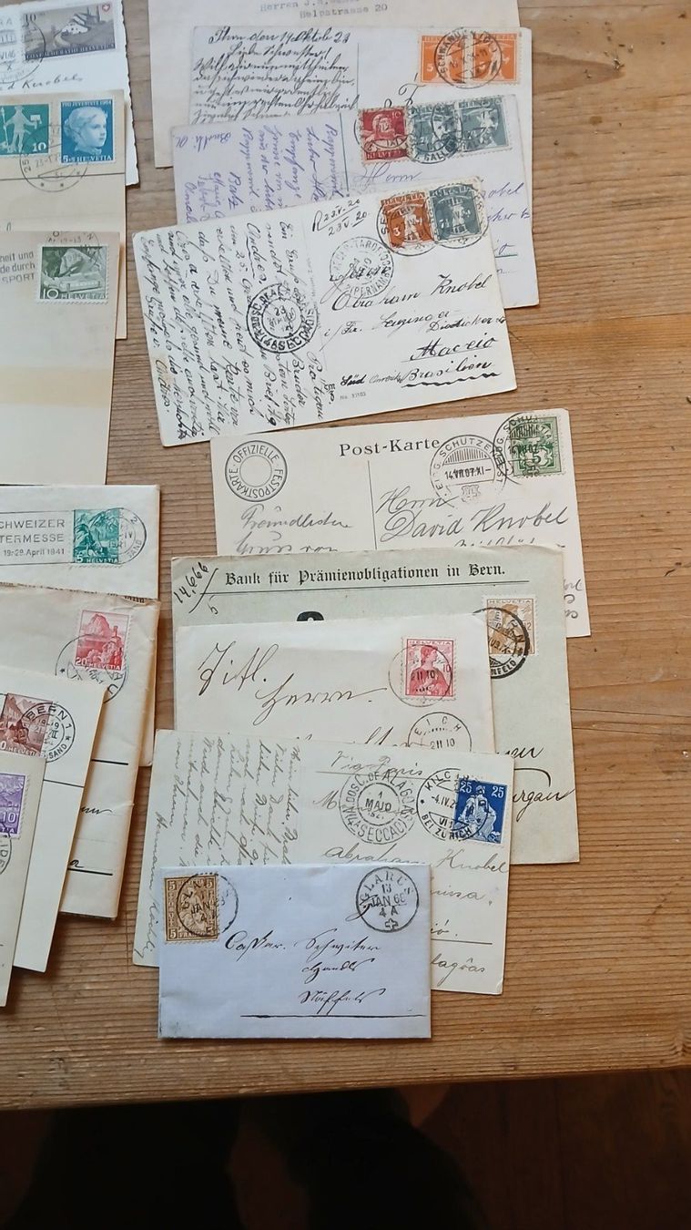 Alle Briefmarken: Über 200 Gramm verschiedene Schweizer Briefmarken und Briefe – Gebraucht aus Naefels von kas_56k2 2