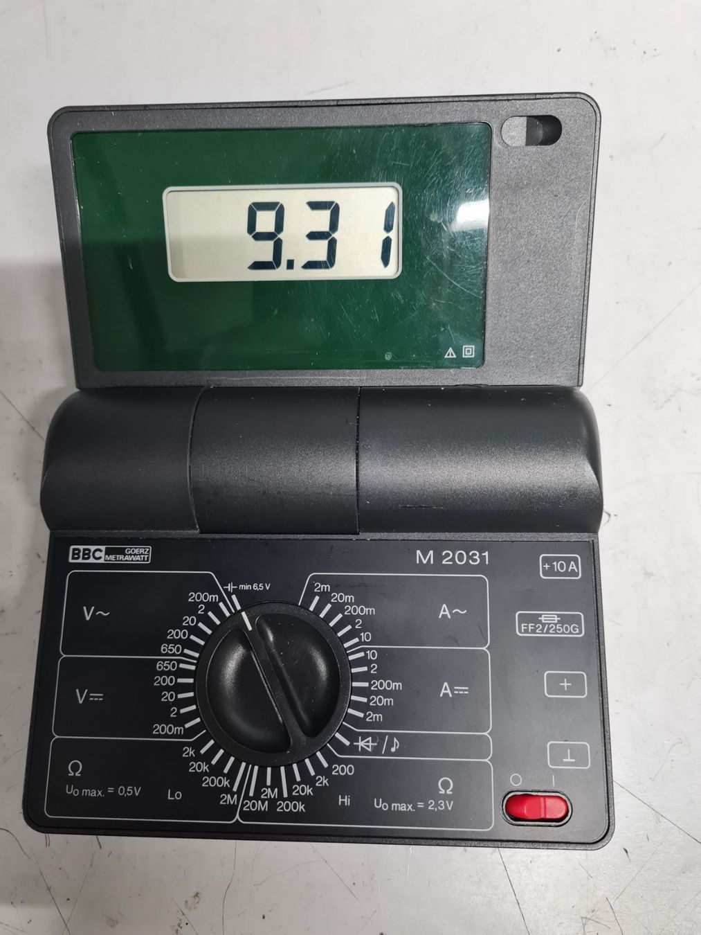 BBC Goerz Metrawatt Misurare: M2031 Digital Multimeter von BBC Goerz Metrawatt – Usato da Horw venduto da Arta20000 2