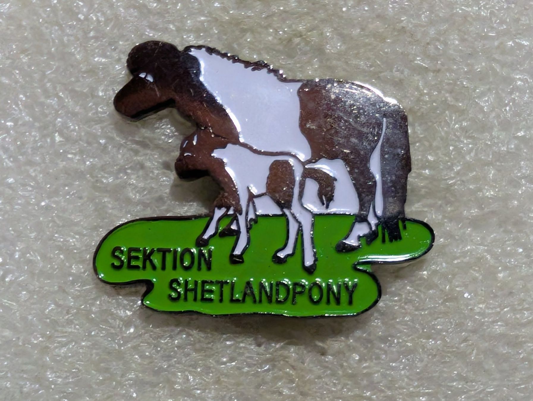 Plaketten & Abzeichen: Ansteckpin 207: Sektion Shetlandpony – Gebraucht aus Oppligen von Pin-Fall-Shop