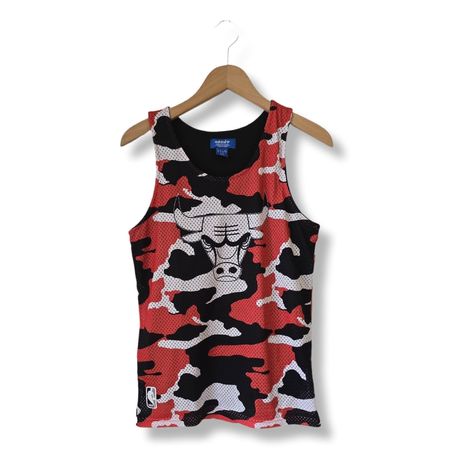 Débardeur Adidas NBA Chicago Bulls Camouflage - Taille XS