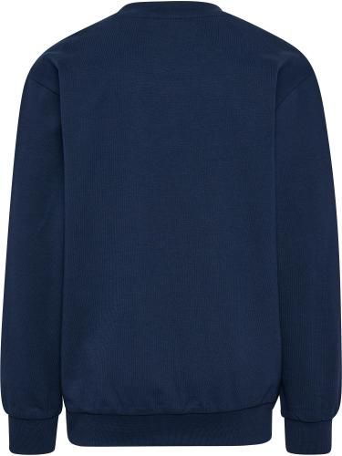 Hummel Pullover & Sweatshirts: Hummel Hmltukas Sweatshirt - black iris (Grösse: 128) – Neu und originalverpackt aus St. Gallen von sportglobe 1