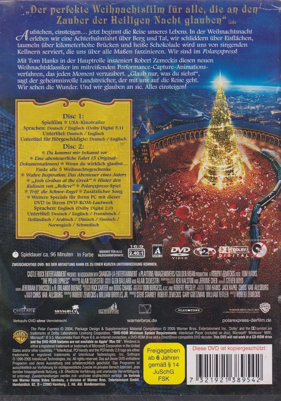 Tutti i DVDs: Der Polarexpress [2 DVDs] – Usato da Männedorf venduto da Pacer19 1