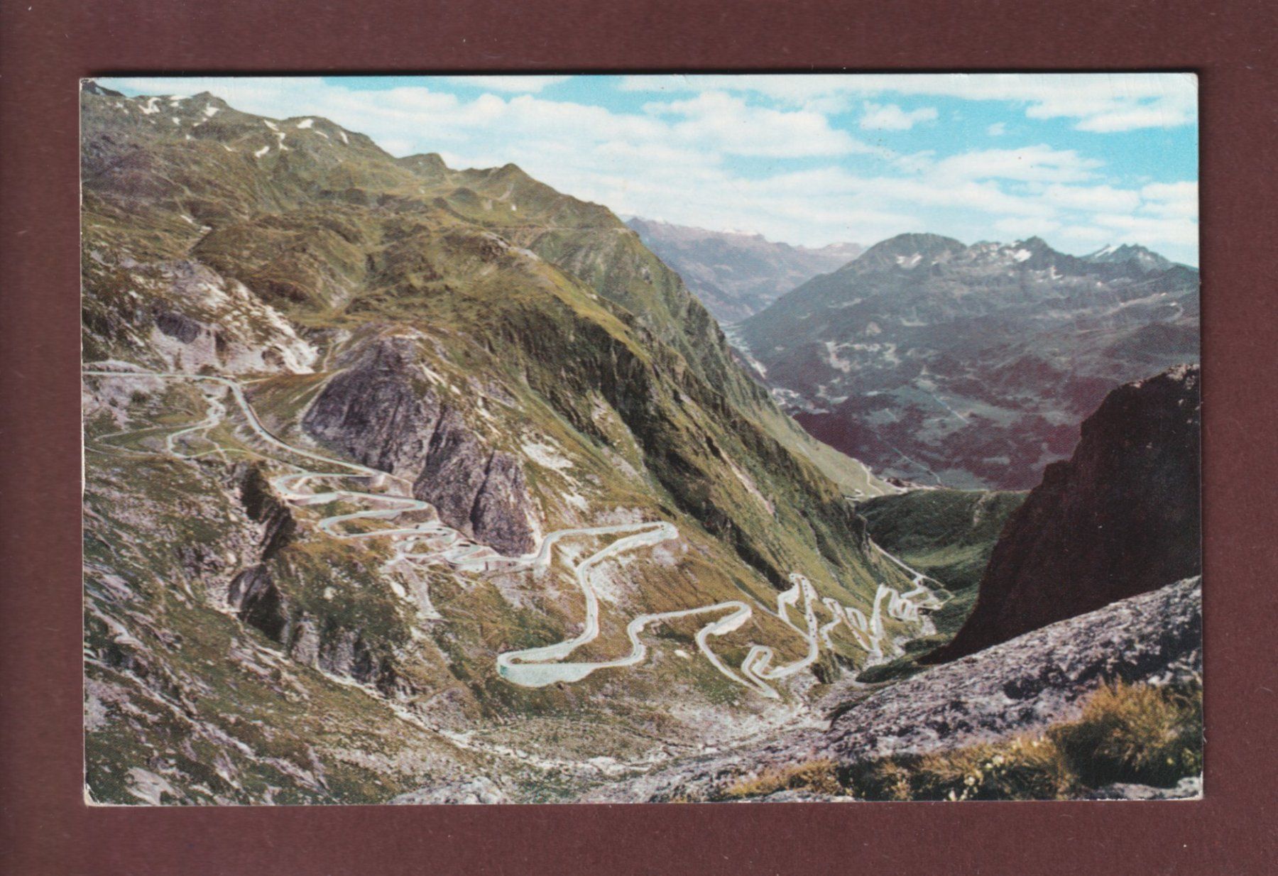 Cartoline postali: VAL TREMOLA - Strada del Gottardo – Usato da Pully venduto da nicecards
