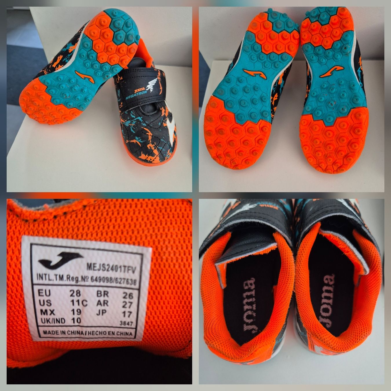 Scarpe per ragazzi: Fussballschuhe Grösse 28 – Usato da Weinfelden venduto da klein_suess_kompakt