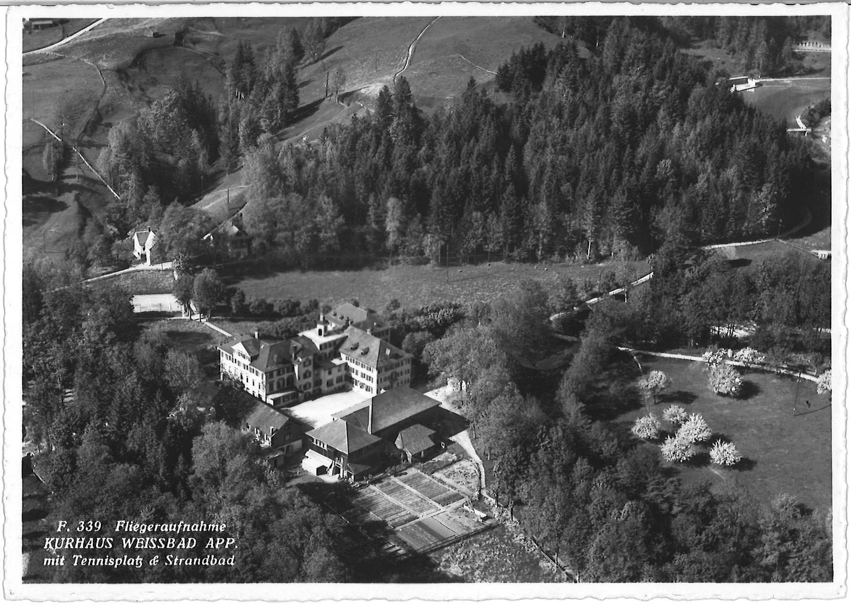 Cartoline postali: Antike Ansichtskarte "Kurhaus Weissbad" (AI) – Usato da Chur venduto da mar_95xd