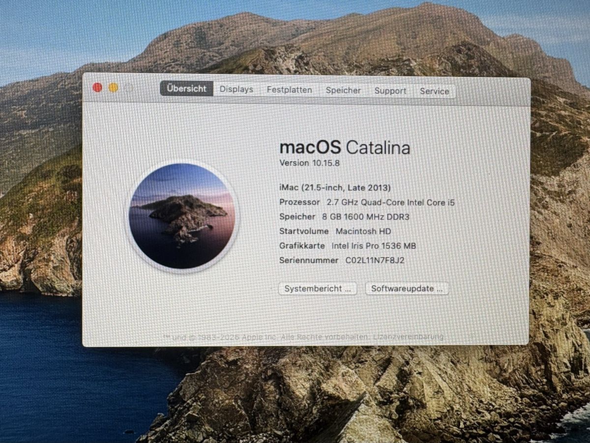 Apple PC: Mac (21.5-inch, Late 2013) – Usato da Moosseedorf venduto da Jaermann78 2