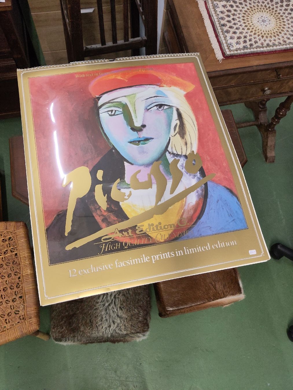 Calendari: Picasso Jahreskalender von 1995  – Usato da Pratteln venduto da Cartonsducoeur_bl