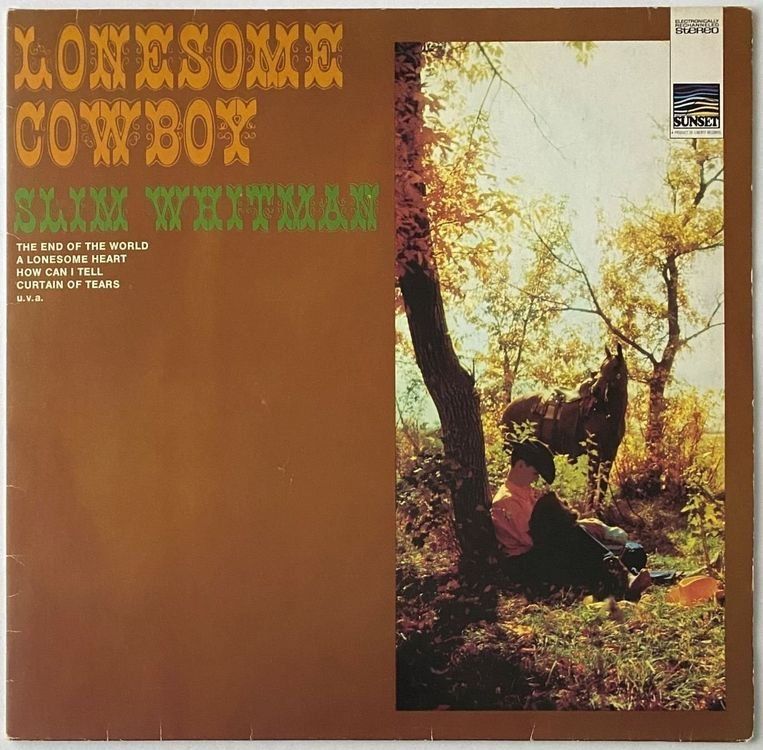 Dischi in vinile: Slim Whitman, Lonesome Cowboy – Usato da Flums venduto da Empe1