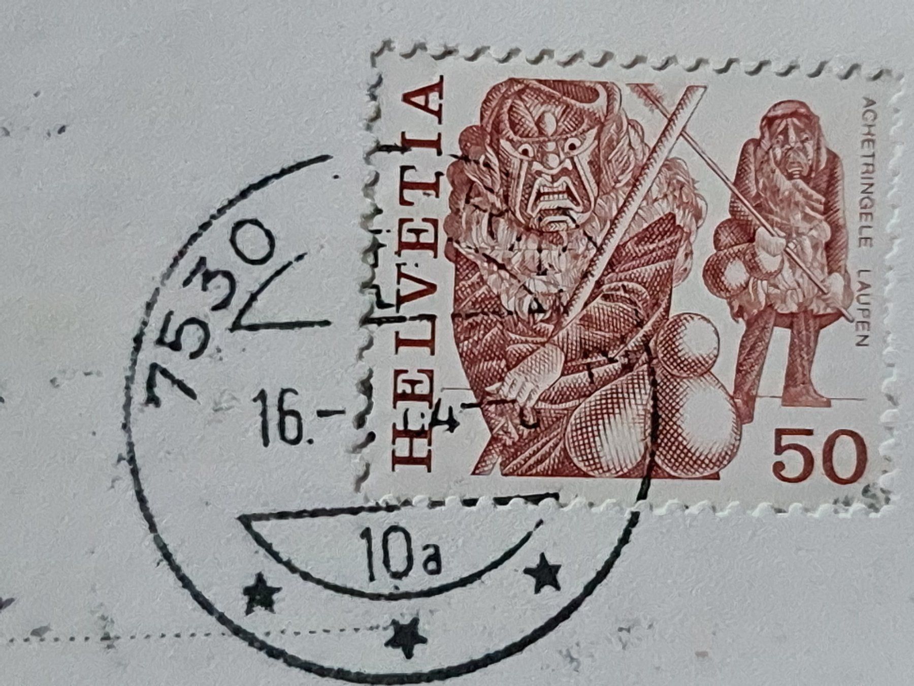 Ansichtskarten: Ansichtskarte Zernez 1984 – Gebraucht aus Dintikon von Vexi 1