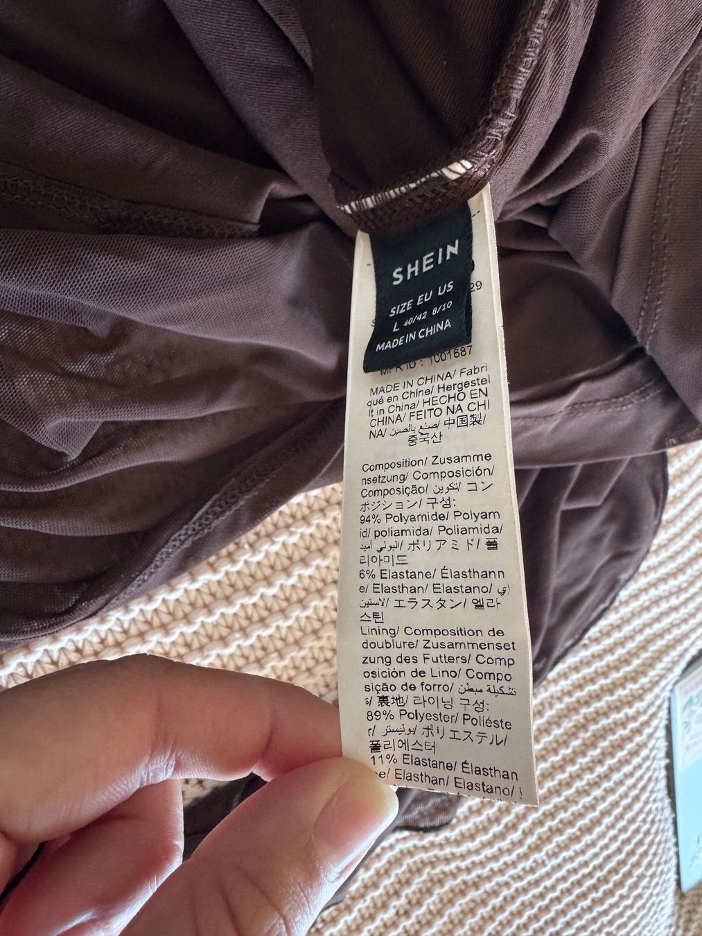 Shein Vestiti: Robe chic brune – Nuovo e nell'imballaggio originale da Montreux venduto da iizaa811 4