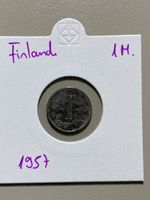 Finlande - 1 Markka - 1957
