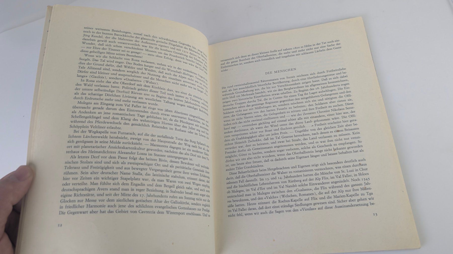 Libri: Schweizer Heimatbücher: Das Oberhalbstein 1965 – Usato da Zürich venduto da axolottchen 9