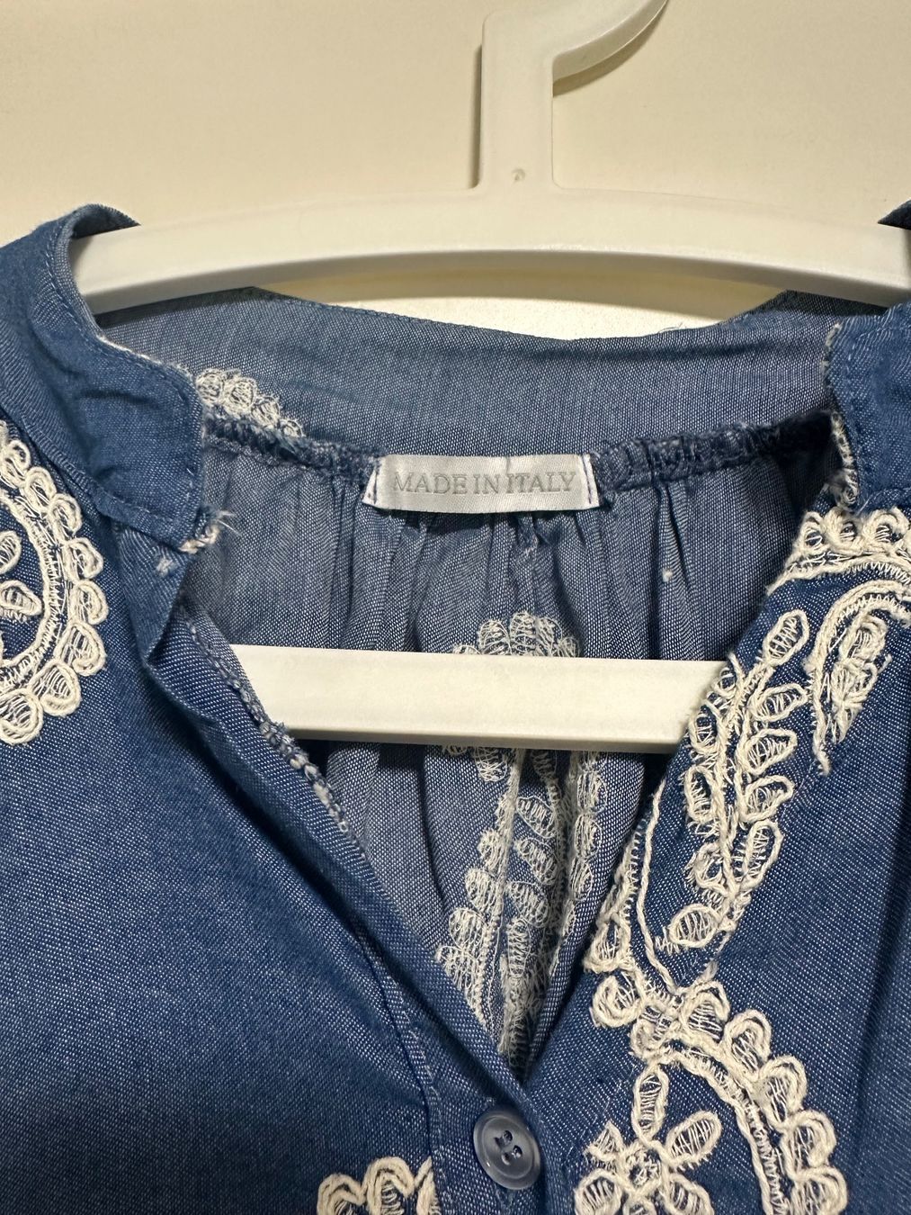 Camicette: Blaue Bluse für Damen Gr M – Nuovo (secondo la descrizione) da Basel venduto da iulia_haul 2