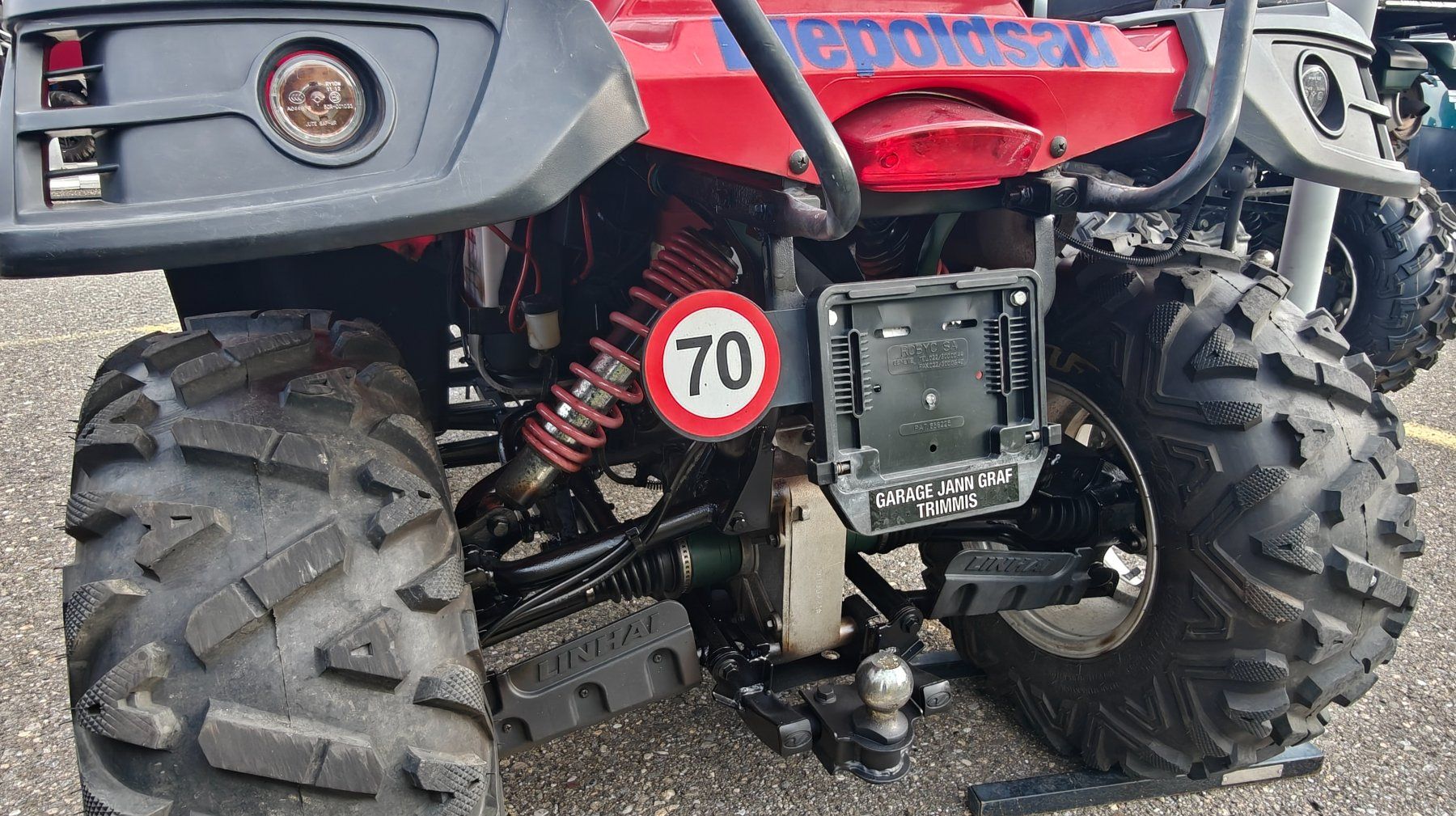 Linhai ATV / Quad: Occasion Linhai Hytrack 420 – Usato da Trimmis venduto da 0004 4