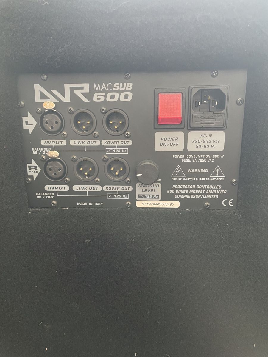 Lautsprecher: Subwoofer Mac Sub 600 – Gebraucht aus Gebenstorf von yan_5kln 1