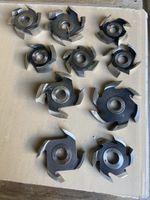 J.Oertli Fräswerkzeuge Set 10-teilig Top Zustand