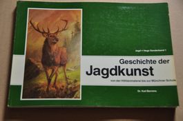 Buch Geschichte der Jagdkunst Jagd + Hege Sonderband 1  1984