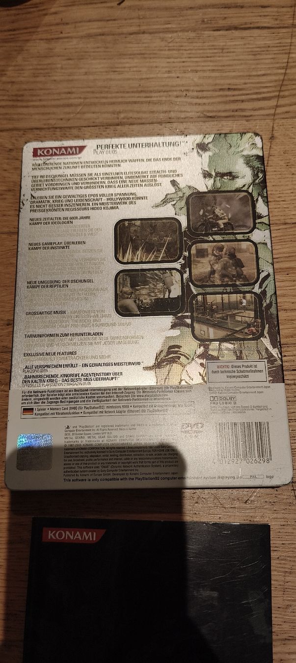 Giochi: Metal Gear Solid 3 - Snake Eater PS2 - Komplett! METAL.HÜLLE – Usato da Oensingen venduto da ece_8k7q 2