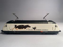 ROCO E-Lok SBB RE460 LOVELY weiss, DC Analog